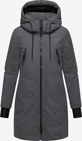Cappotto invernale 'Winterzart 14' di NAVAHOO in grigio: frontale