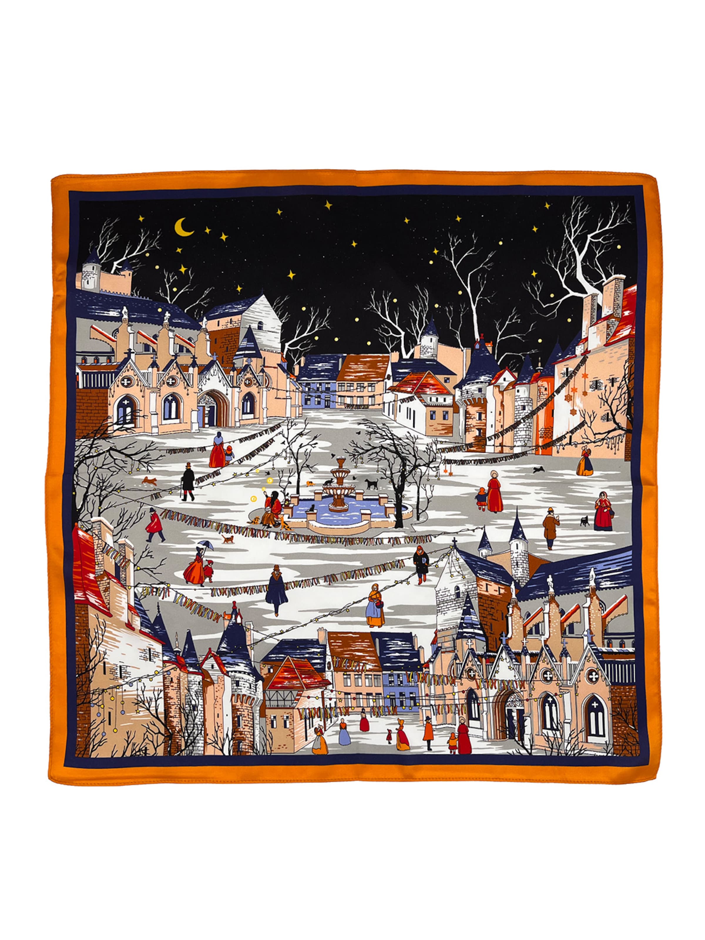 Vivi Idee Scarf in Orange: front