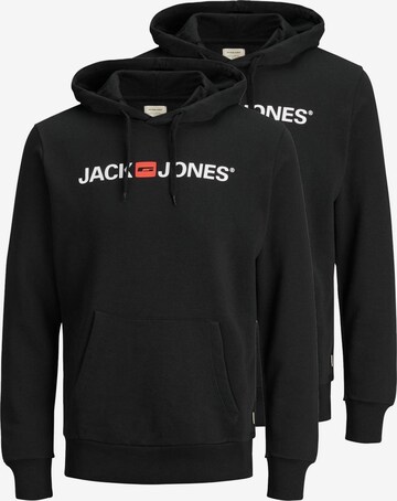 JACK & JONES Sweatshirt 'Corp' in Black: front