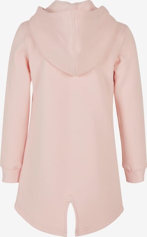 Urban Classics Sweatjacka i rosa