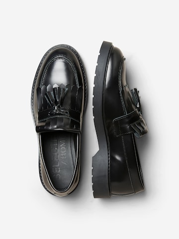 SELECTED HOMME Moccasins in Black