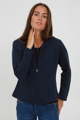 Fransa Stickjacke  'CECARDI' in Blau