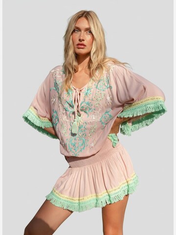 Miss June Dress 'Robe Courte Sejla' in Pink