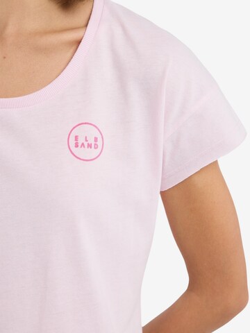 T-shirt 'Ragne' Elbsand en rose