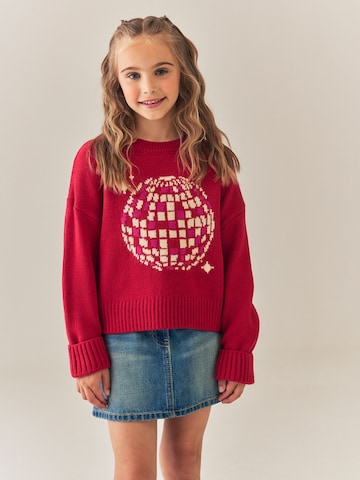 Pull-over Next en rouge : devant