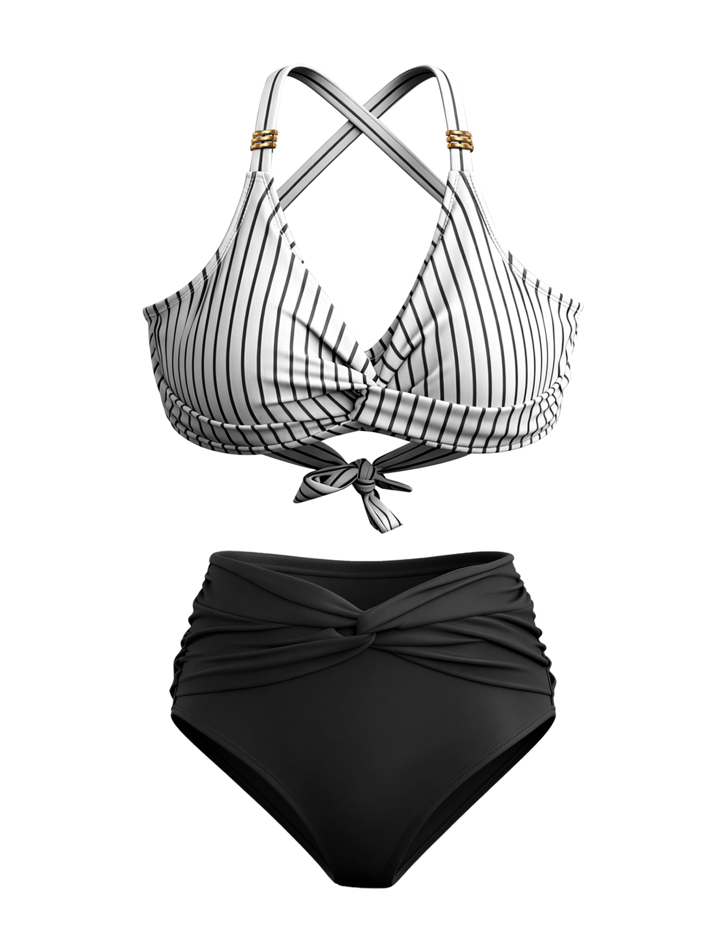 MEETWEE Klassiek Bikini in Wit