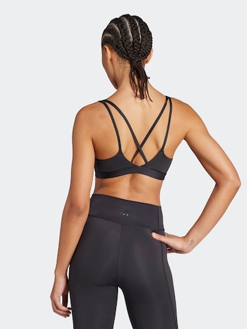 ADIDAS PERFORMANCE Bygelfri Sportbehå 'ALL ME ESS' i svart