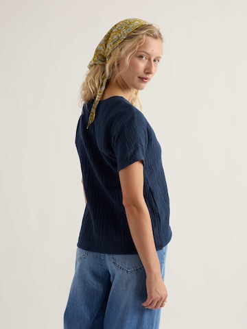 Seasalt Cornwall Pusero 'Landscape' värissä sininen