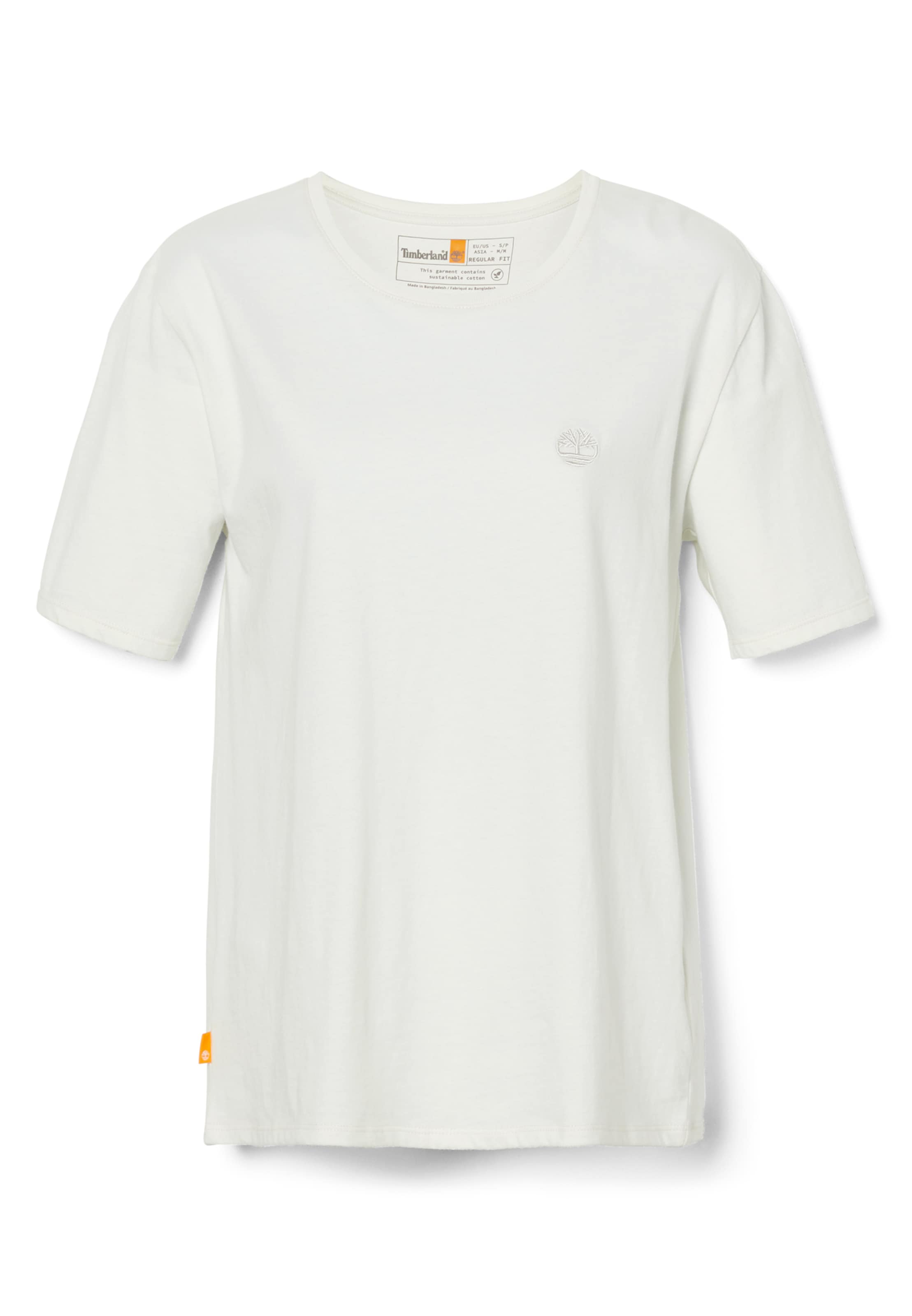 TIMBERLAND Μπλουζάκι σε λευκό: μπροστά