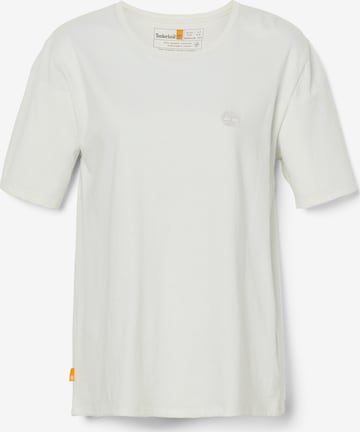 TIMBERLAND T-shirt i vit: framsida