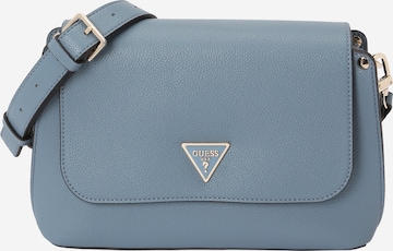 GUESS Taška přes rameno 'Meridian' – modrá: přední strana
