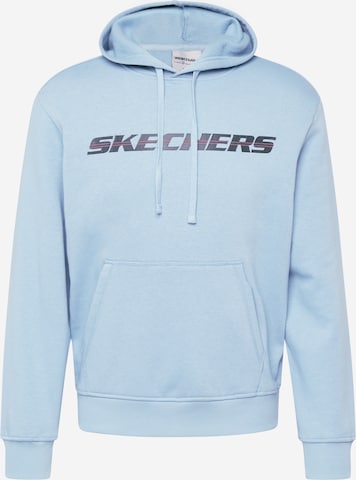 Skechers Performance - Sweatshirt de desporto em azul: frente