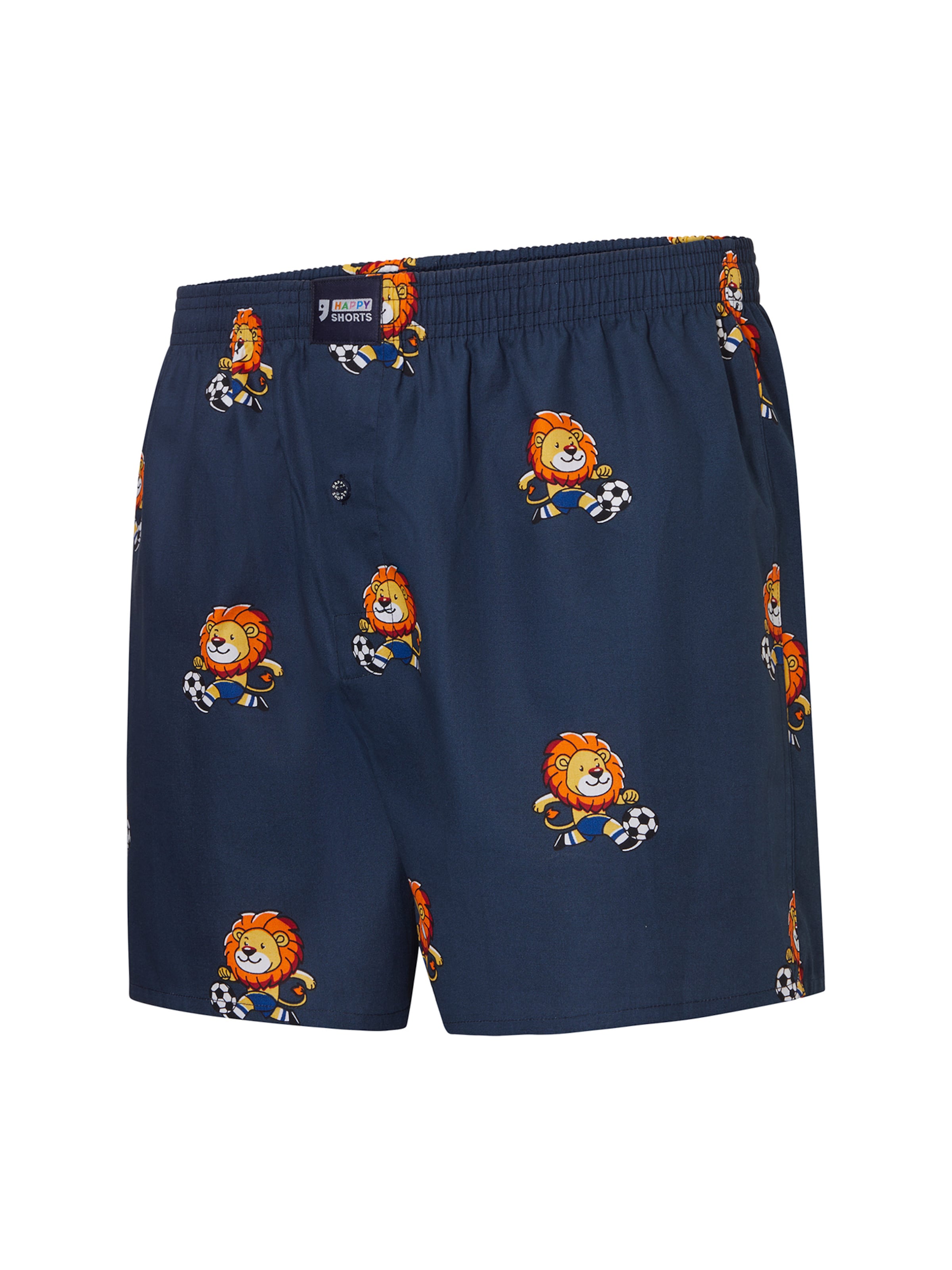 Boxers ' Koningsdag ' Happy Shorts en bleu