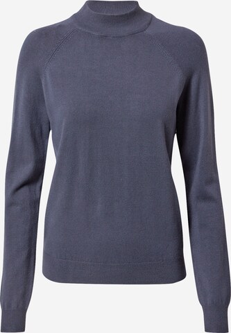 Pullover 'PCESERA HIGH NECK KNIT NOOS' di PIECES in blu: frontale