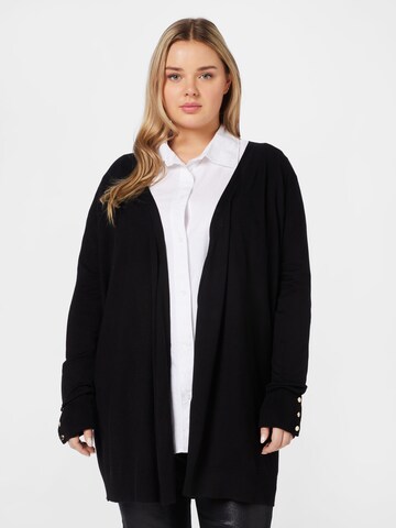 Dorothy Perkins Curve Knit Cardigan in Black: front