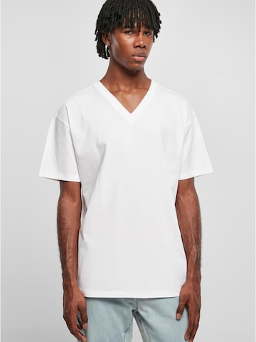 Tricou de la Urban Classics pe alb: față