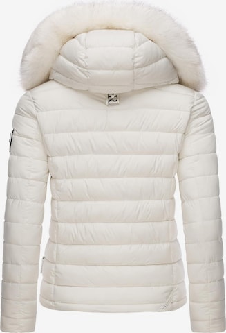 MARIKOO Winter Jacket 'Nasriin' in White