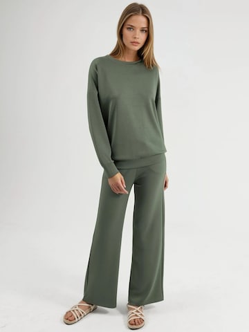 Tuta da jogging di Hiccup in verde: frontale