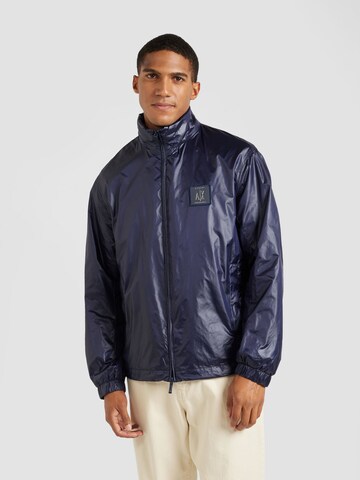 ARMANI EXCHANGE Between-season jacket in Blue: front