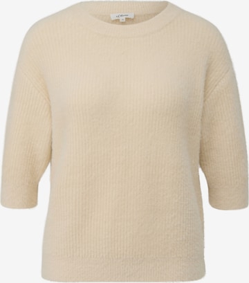 Pull-over s.Oliver en beige : devant