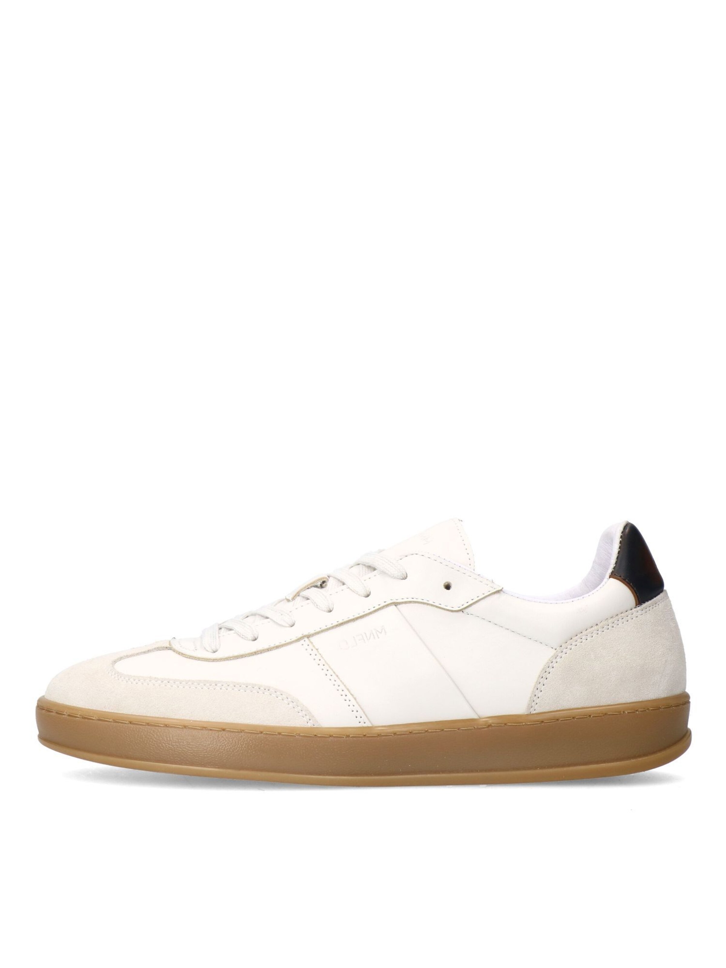 Baskets basses MANFIELD en blanc