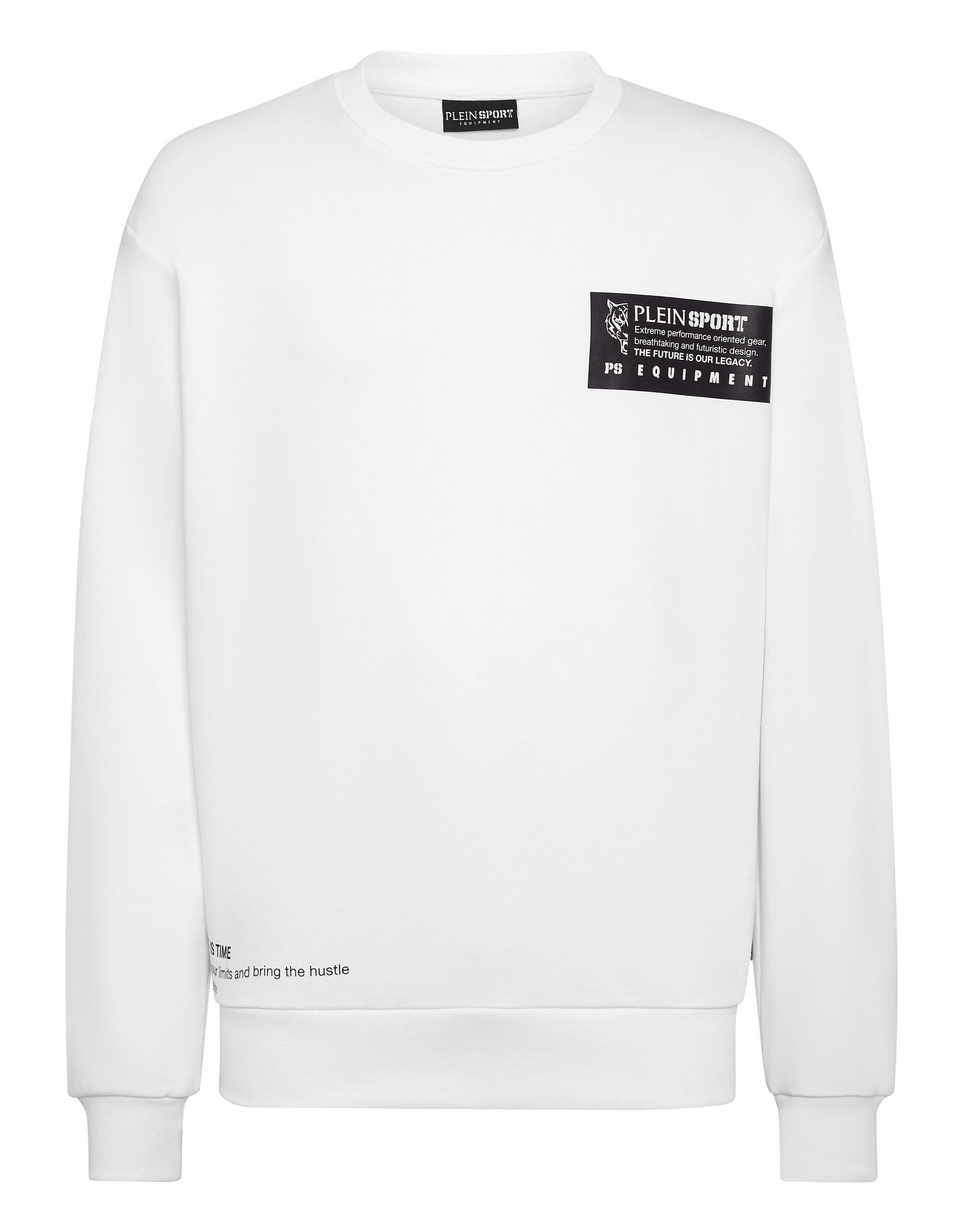 Plein Sport Sweatshirt in Black / White, Item view