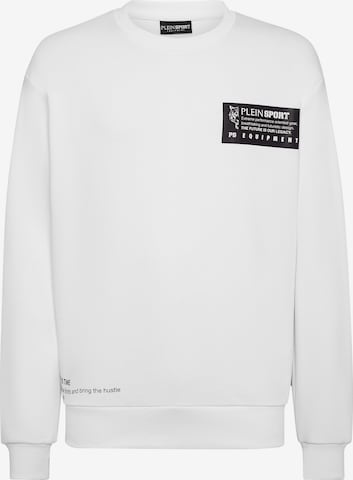 Felpa di Plein Sport in bianco: frontale