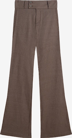 Bershka Панталон в кафяво: отпред