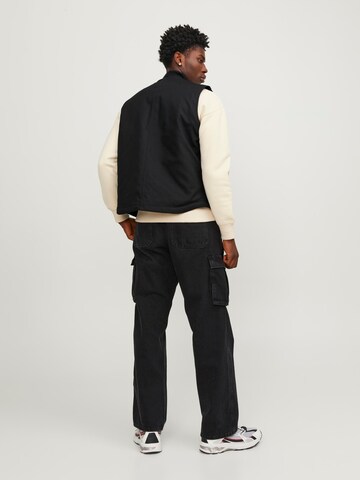 Gilet 'Collective Worker' JACK & JONES en noir