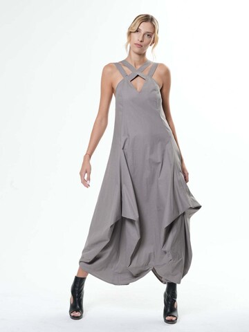 Metamorphoza Dress in Grey: front