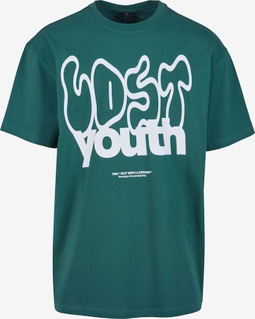 zaļš Lost Youth T-Krekls: no priekšpuses