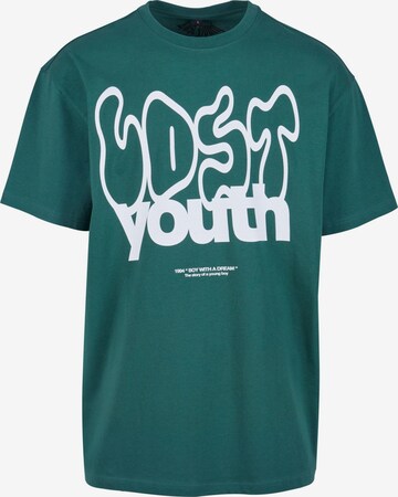Lost Youth T-Shirt in Grün: Vorderseite