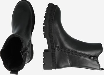 TOM TAILOR Ankle Boots in Black