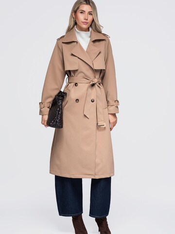 Ombre Between-seasons coat in Beige