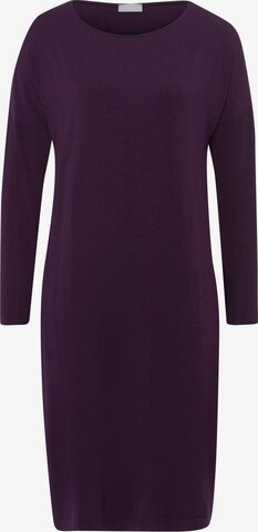 Chemise de nuit 'Natural Elegance' Hanro en violet : devant