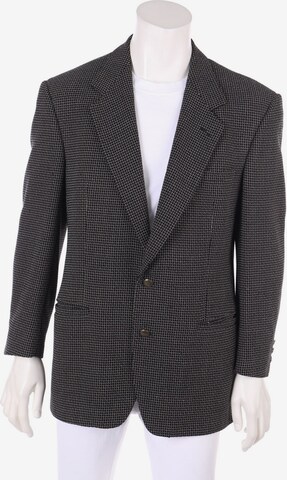 VERSACE Suit Jacket in M-L in Black: front