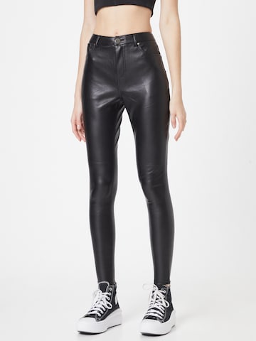 River Island Skinny Hose in Schwarz: predná strana