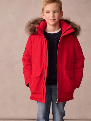 Superdry Talvejope 'Everest', värv punane: eest vaates