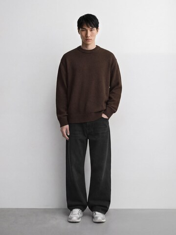 Burocs Pullover 'Knit'‌‌‌‌ in Braun