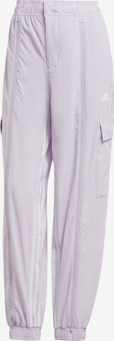 ADIDAS SPORTSWEAR Tapered Sportbyxa 'Dance All-gender Versatile' i lila: framsida