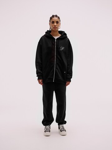 Pacemaker Sweat jacket 'Malik' in Black: front