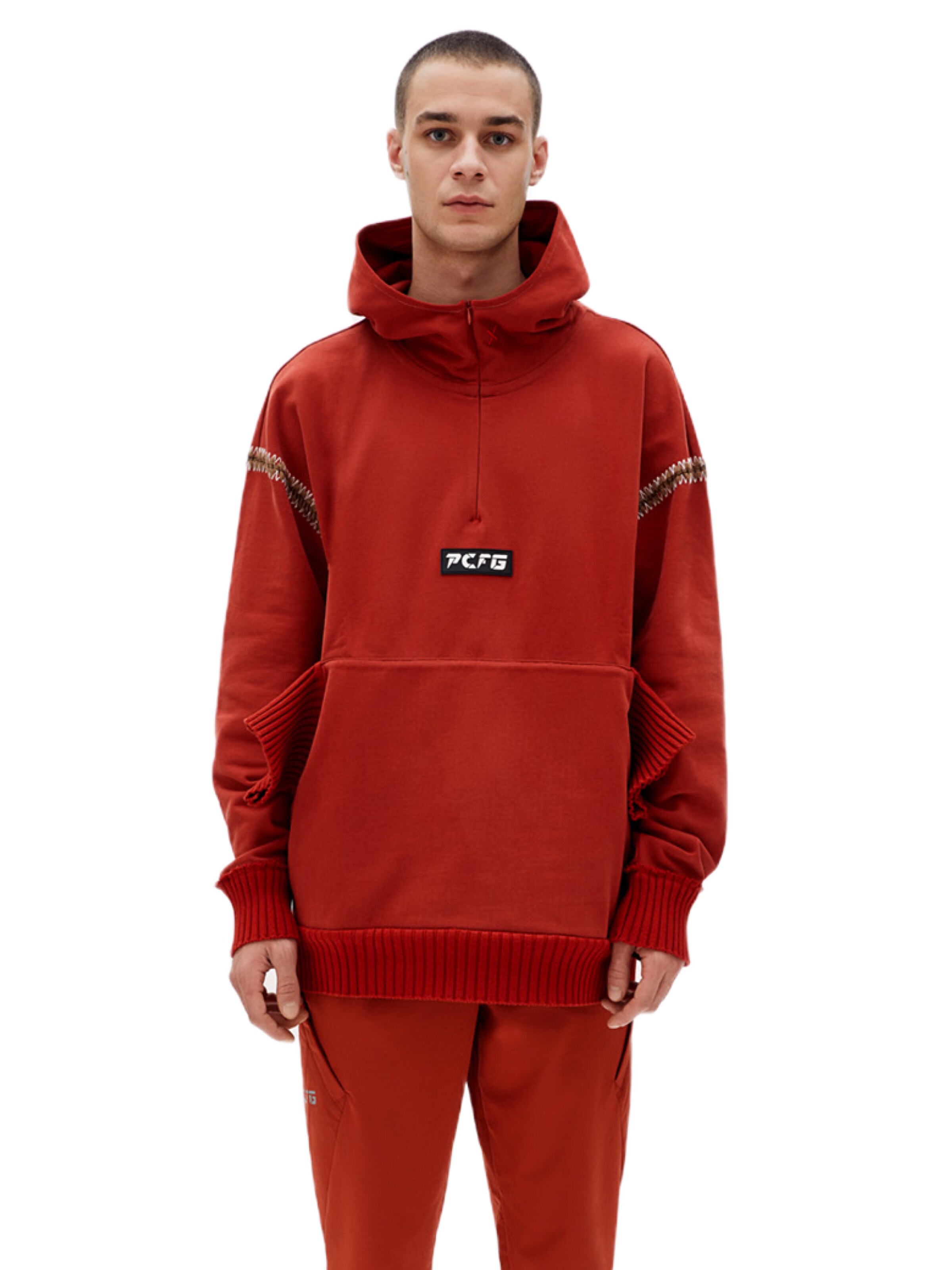PCFG Sweatshirt in Red: front