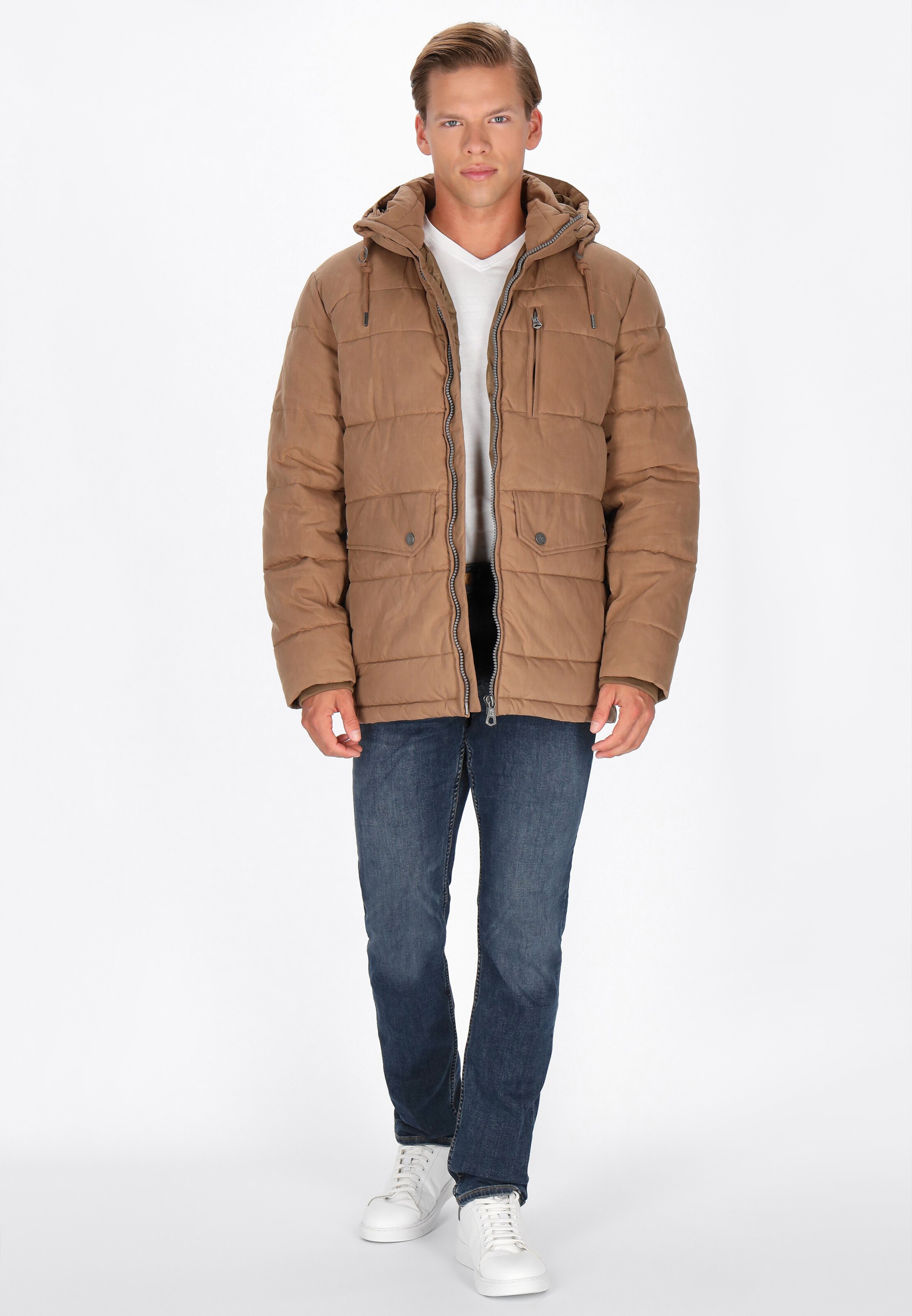 Yuka - Casaco de inverno em bege