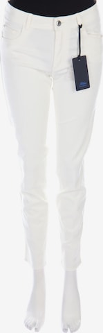 BLUE LES COPAINS Pants in S in White: front