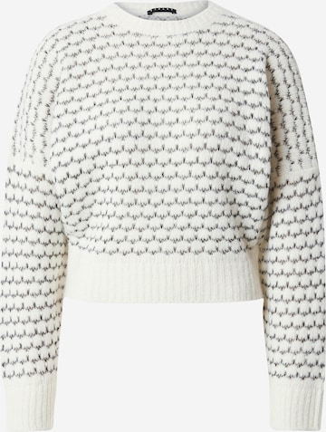 Sisley Sweater in White: front