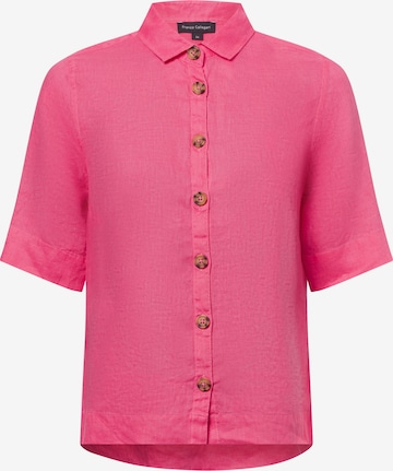 Franco Callegari Bluse in Pink: Vorderseite