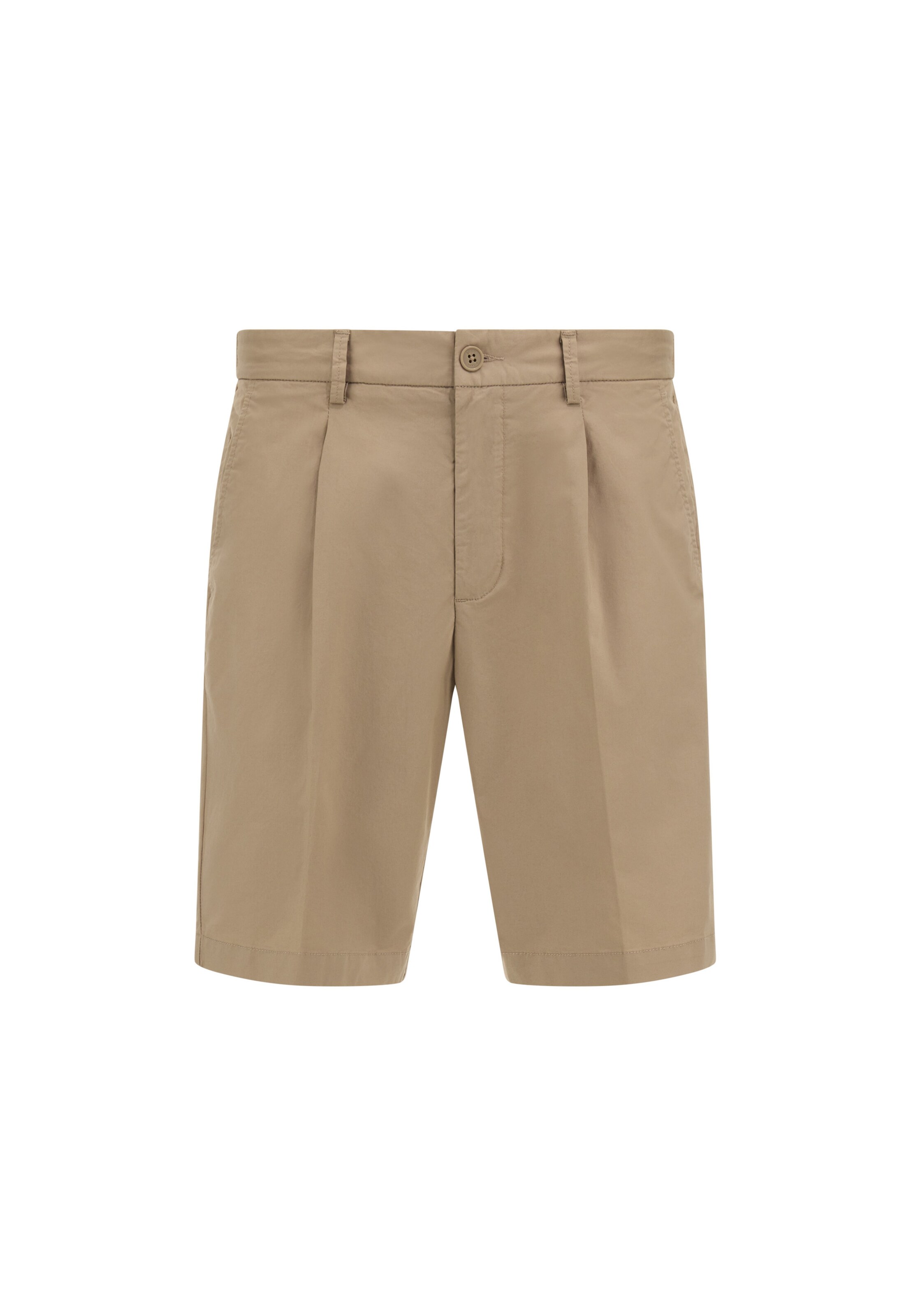 Boggi Milano Regular Shorts in Grau: Vorderseite