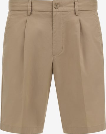 Boggi Milano Плиссированные брюки в Серый: спереди