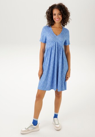 Aniston CASUAL Kleid in Blau: predná strana