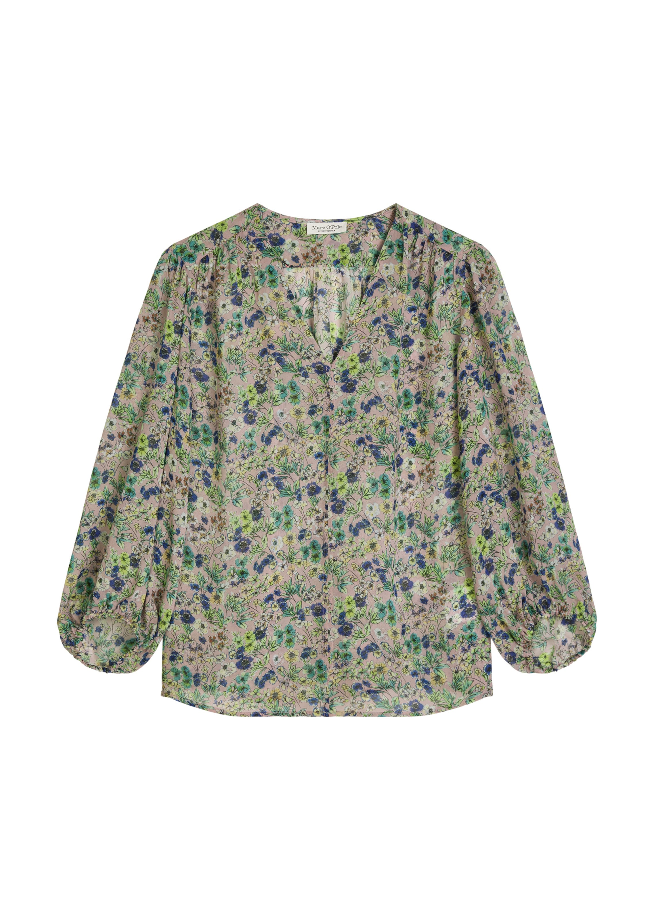 Marc O'Polo Bluse in Grün: Vorderseite